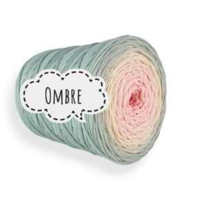 Ombre - Pisztácia/krém/babarózsa