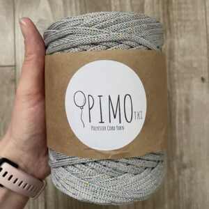 PIMOtki 5 mm - Világosszürke-szivárvány csillogó