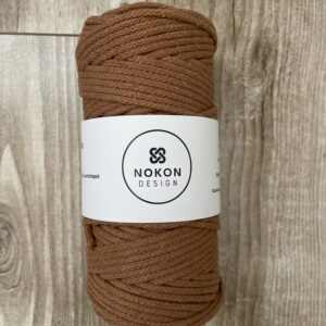 NOKON Design 100% pamut zsinórfonal 5 mm - Toffee