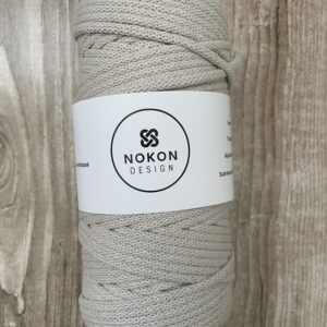 NOKON Design 100% pamut zsinórfonal 5 mm - Homok