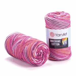 Yarnart Macrame Cotton VR (vékony) - 911 színátmenetes