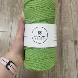 NOKON Design 100% pamut zsinórfonal 5 mm - Almazöld