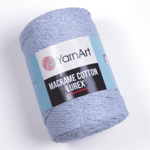 Yarnart Macrame Cotton VR (vékony) - 729 Lurex
