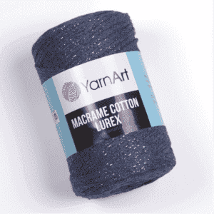 Yarnart Macrame Cotton VR (vékony) - 730 Lurex