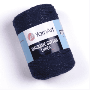 Yarnart Macrame Cotton VR (vékony) - 740 Lurex