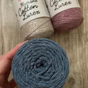 Yarnart Macrame Cotton VR (vékony) - 730 Lurex