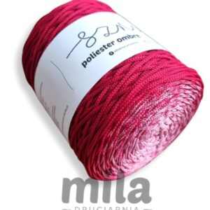 Sznur by Mila poliészter ombrefonal (3 mm-300 m) - OM36 rózsa/málna