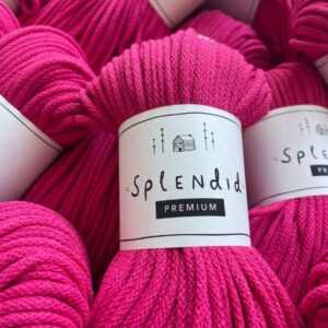 Splendid prémium zsinórfonal 3 mm - P18. Fuxia