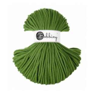 Bobbiny Premium Zsinórfonal - 5 mm - MOSS GREEN – 100 m