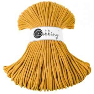Bobbiny Premium Zsinórfonal - 5 mm - MUSTÁR – 100 m