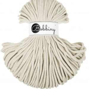 Bobbiny Premium Zsinórfonal - 5 mm - Cashmere beige – 100 m