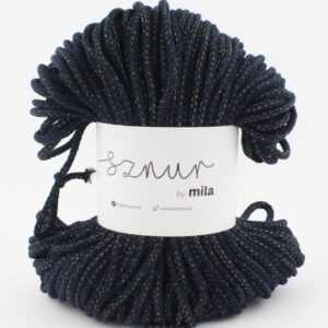 Sznur by Mila pamutzsinór 5 mm - PG125 arany-sötétkék