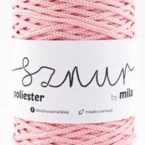 Mila poliészter zsinór 3 mm, 200 m gombolyag, 134 világos rózsaszín