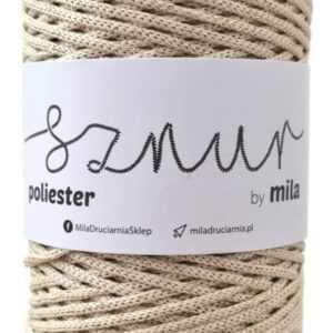 Sznur by Mila poliészter zsinór 3 mm, 200 m, GZ29 Arany Krém
