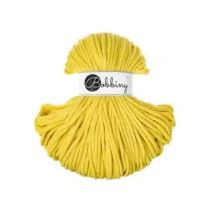 Bobbiny Premium zsinórfonal 5 mm - CANARY YELLOW (kanárisárga) – 100 m