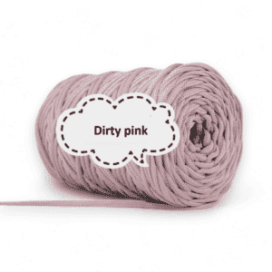 PIMOtki 3 mm (lapos) - Dirty pink