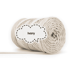 PIMOtki 3 mm (lapos) - Ivory