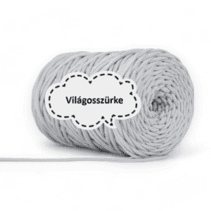 PIMOtki 3 mm (lapos) - Világosszürke