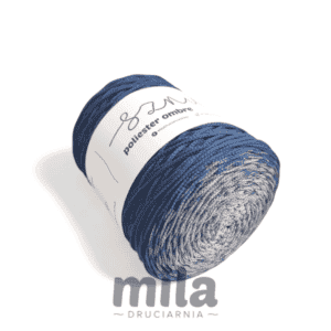 Sznur by Mila poliészter ombrefonal (3 mm-300 m) -  OM28 szürke/farmer