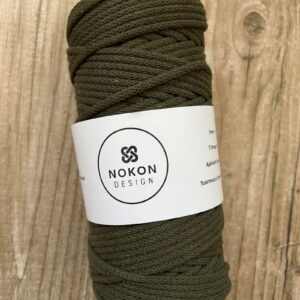 NOKON Design pamut zsinórfonal 5 mm - Khaki