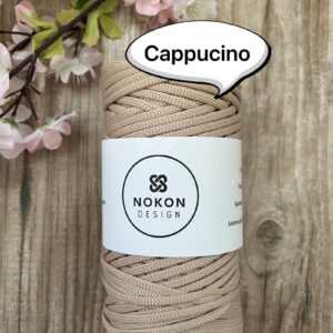 NOKON Design 5 mm lapos poliészter zsinórfonal - Cappucino