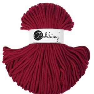 Bobbiny Premium zsinórfonal 5 mm - RED VELVET – 100 m