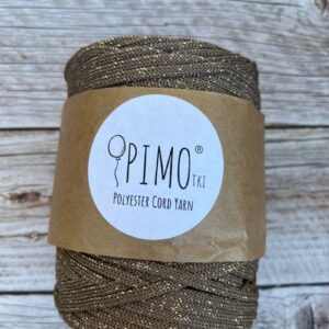 PIMOtki 5 mm - Kávé-arany csillogó