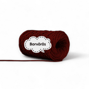 PIMOtki 3 mm (lapos) - Borvörös