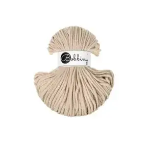 Bobbiny Premium zsinórfonal 4 mm - WARM BEIGE – 100 m